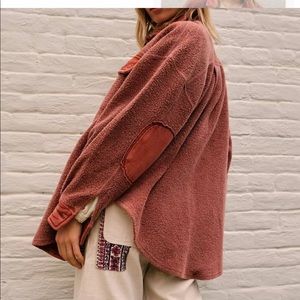 Free People Ruby Jacket Cinnamon size size (runs big)